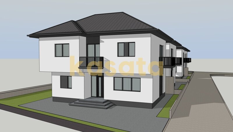 Bragadiru, Diamantului, vila 4 camere curte 250 mp, pompa caldura