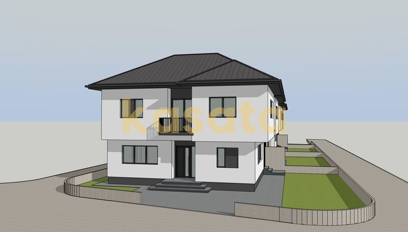 Bragadiru, Diamantului, vila 4 camere curte 250 mp, pompa caldura