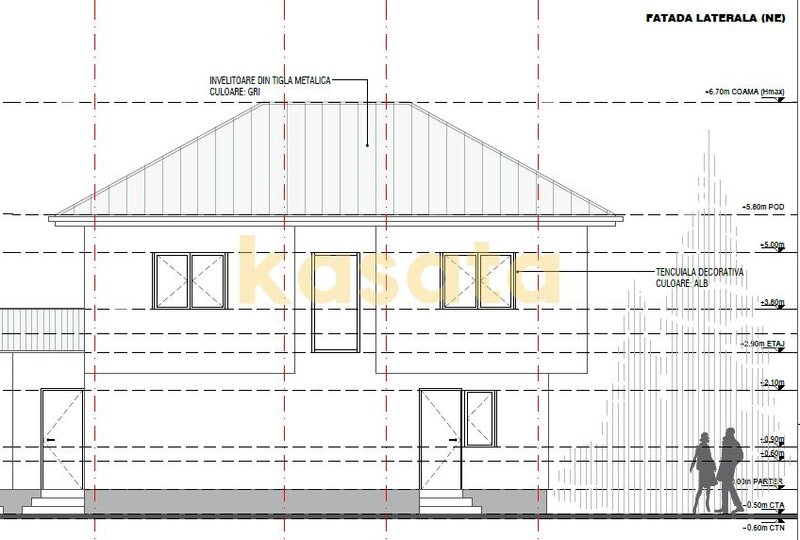 Bragadiru, Diamantului, vila 4 camere curte 250 mp, pompa caldura